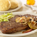 Spicy Glazed Pork Steaks